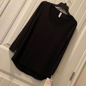 LulaRoe Lynnae NWT Size XS - Solid black